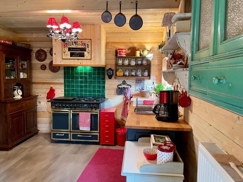 Chalet Du Praillage Spa Kültér fotó
